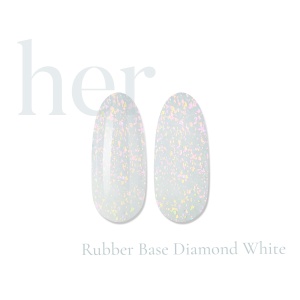 Rubber Base DIAMOND WHITE - HER