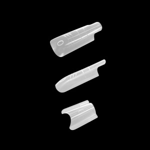 Tipsuri Reutilizabile Sandwich Short Square 70 perechi Annette Nails DFT-S-02 - Img 3