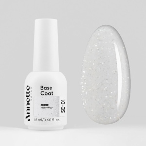 Baza Rubber Shine Milky Way - 18ml Annette Nails SE-01-18 - Img 2