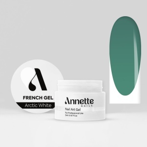 French Gel Arctic White - 5ml Annette Nails GFR-01 - Img 2