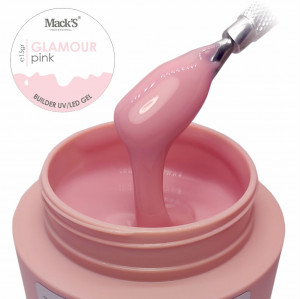 Gel de Construcție Builder MACKS Glamour Pink -15g
