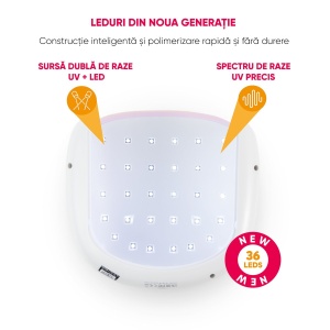 Lampă unghii LED/UV SUN 4S Smart 2.0 - Img 4