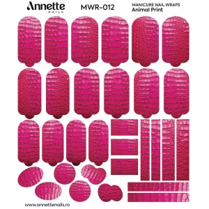 Nail Wraps Manichiura Animal Print 12 Annette Nails MWR-012 - Img 2