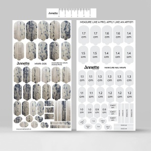 Nail Wraps Manichiura Animal Print 5 Annette Nails MWR-005 - Img 3