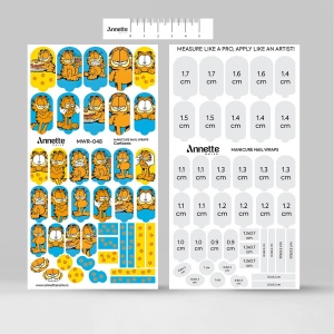 Nail Wraps Manichiura Cartoons 48 Annette Nails MWR-048 - Img 4