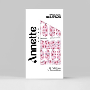 Nail Wraps Manichiura Flowers 100 Annette Nails MWR-100 - Img 3