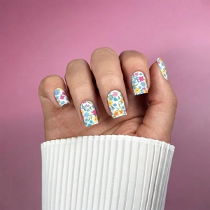 Nail Wraps Manichiura Flowers 107 Annette Nails MWR-107 - Img 5