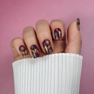 Nail Wraps Manichiura Flowers 113 Annette Nails MWR-113 - Img 4