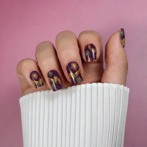 Nail Wraps Manichiura Flowers 113 Annette Nails MWR-113 - Img 5