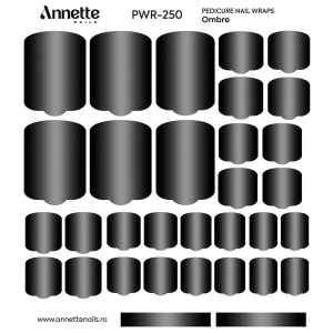 Nail Wraps Pedichiura Ombre 250 Annette Nails PWR-250 - Img 2
