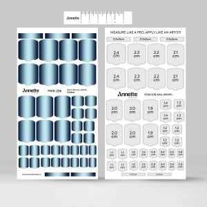 Nail Wraps Pedichiura Ombre 256 Annette Nails PWR-256 - Img 3