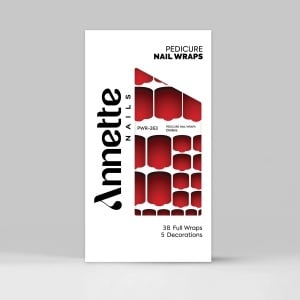 Nail Wraps Pedichiura Ombre 263 Annette Nails PWR-263 - Img 2