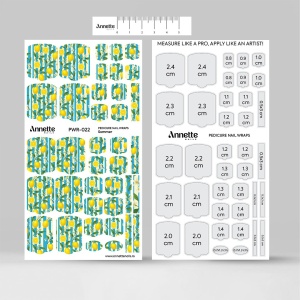 Nail Wraps Pedichiura Summer 22 Annette Nails PWR-022 - Img 4