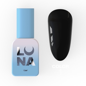 Oja color 01 Negru - LUNAMOON - 13ml