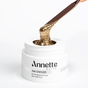 Paint Gel Platinum Gold 02 Wipe - 5ml Annette Nails GPP-02 - Img 5