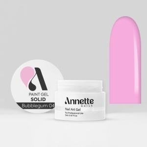 Paint Gel Solid Bubblegum 04 Wipe - 5ml Annette Nails GPS-04 - Img 2