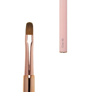 Pensulă dublă manichiură polygel Annette Nails: Oval 8 și Spatulă - Img 4