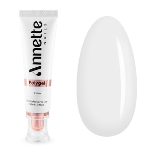Polygel Cover 3 White ANNETTE NAILS - 30ml