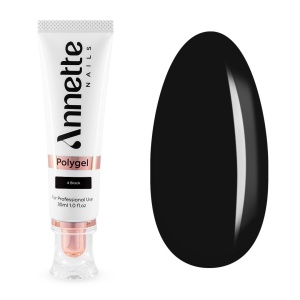 Polygel Cover 4 Black ANNETTE NAILS - 30ml
