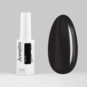 Top Coat Glass 4 Black - 8ml Annette Nails TGL-04 - Img 2