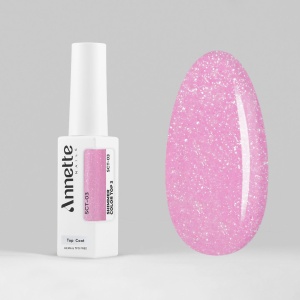 Top Coat Shimmer Color 3 SCT-03 - 8ml Annette Nails - Img 2