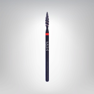 Capat freza (BIT) Flacara Tornado diamantat - Rosu - MUW BLACK EDITION
