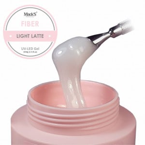 Gel autonivelant MACKS Fiber Light Latte -50g