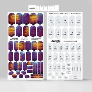Nail Wraps Manichiura Animal Print 14 Annette Nails MWR-014 - Img 4