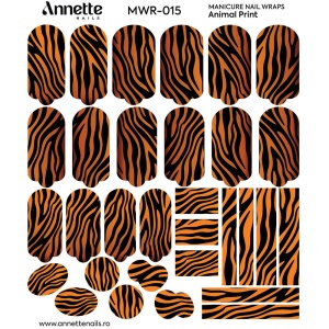 Nail Wraps Manichiura Animal Print 15 Annette Nails MWR-015 - Img 2