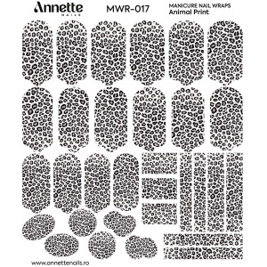 Nail Wraps Manichiura Animal Print 17 Annette Nails MWR-017 - Img 1
