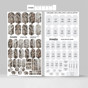 Nail Wraps Manichiura Animal Print 6 Annette Nails MWR-006 - Img 4