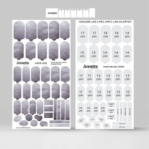 Nail Wraps Manichiura Animal Print 8 Annette Nails MWR-008 - Img 3