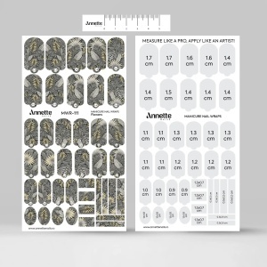 Nail Wraps Manichiura Flowers 111 Annette Nails MWR-111 - Img 3
