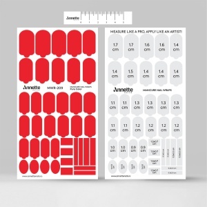 Nail Wraps Manichiura Pure Color 209 Annette Nails MWR-209 - Img 3