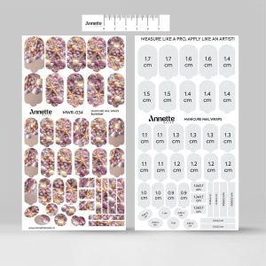 Nail Wraps Manichiura Summer 34 Annette Nails MWR-034 - Img 4