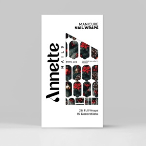 Nail Wraps Manichiura Winter 74 Annette Nails MWR-074 - Img 3
