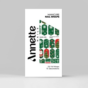 Nail Wraps Manichiura Winter 78 Annette Nails MWR-078 - Img 2