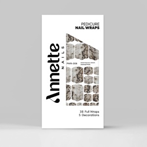 Nail Wraps Pedichiura Animal Print 6 Annette Nails PWR-006 - Img 2