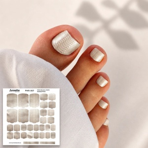 Nail Wraps Pedichiura Animal Print 7 Annette Nails PWR-007 - Img 1