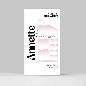 Nail Wraps Pedichiura Ombre 267 Annette Nails PWR-267 - Img 3