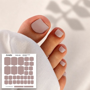 Nail Wraps Pedichiura Pure Color 204 Annette Nails PWR-204 - Img 1