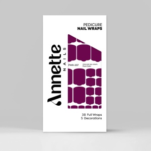 Nail Wraps Pedichiura Pure Color 207 Annette Nails PWR-207 - Img 3