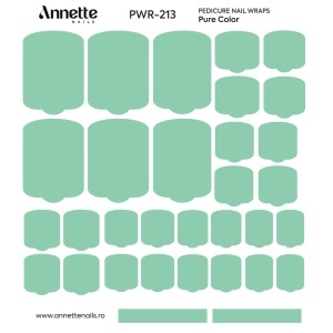 Nail Wraps Pedichiura Pure Color 213 Annette Nails PWR-213 - Img 1