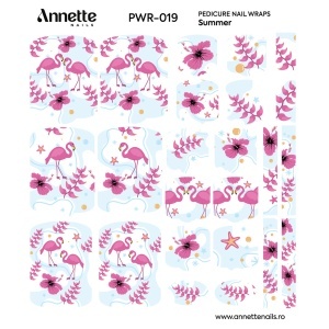 Nail Wraps Pedichiura Summer 19 Annette Nails PWR-019 - Img 1