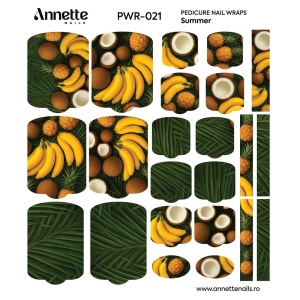 Nail Wraps Pedichiura Summer 21 Annette Nails PWR-021 - Img 2