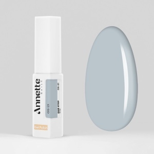 Oja Semipermanenta 3 in 1 One Step Grey - 8ml Annette Nails OS-21 - Img 2