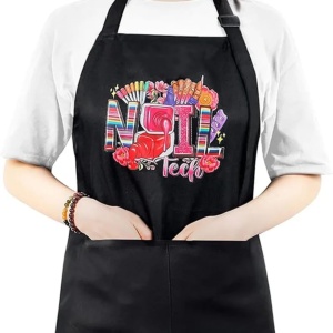Șorț Profesional Manichiură NAIL Tech – Negru