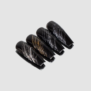 Spider Gel Reflective Black 04 - 5 ml Annette Nails - Img 3