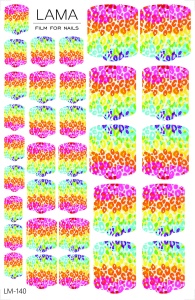 Sticker Nail Wraps LM-140