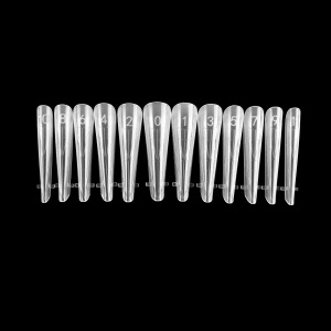 Tipsuri Reutilizabile Russian Almond Full Cover 120 buc Annette Nails DFT-08 - Img 2